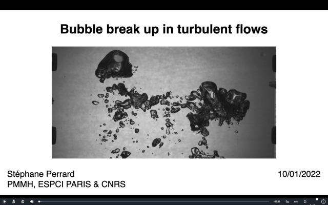  Bubble break up in turbulent flows